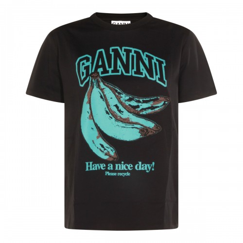 DARK GREY COTTON T-SHIRT