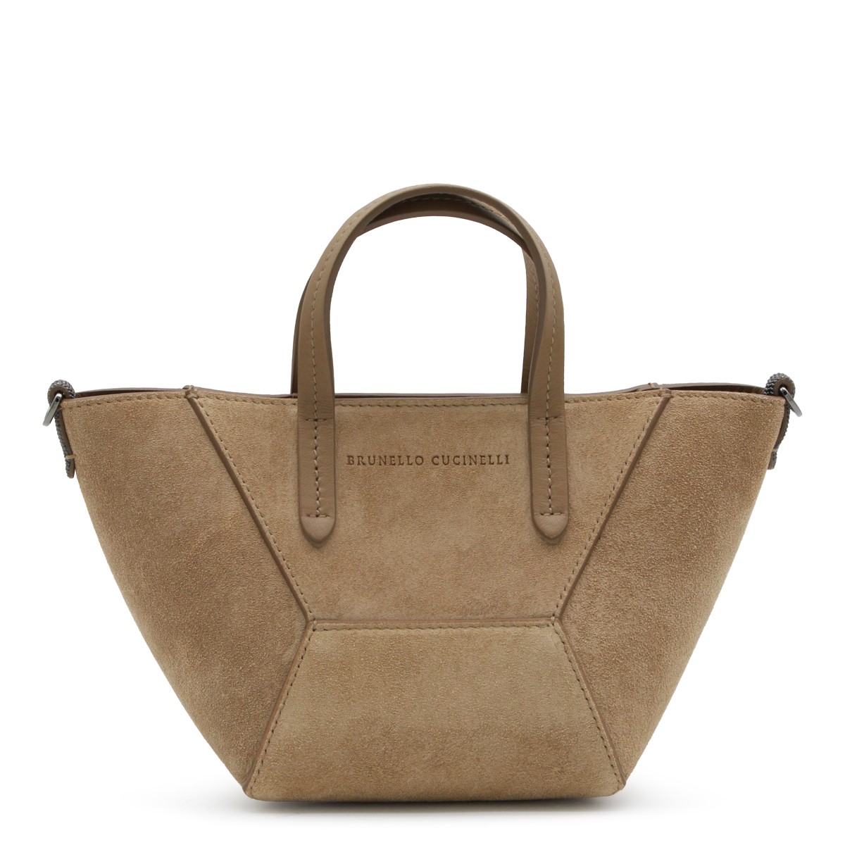 CAMEL LEATHER TOTE
