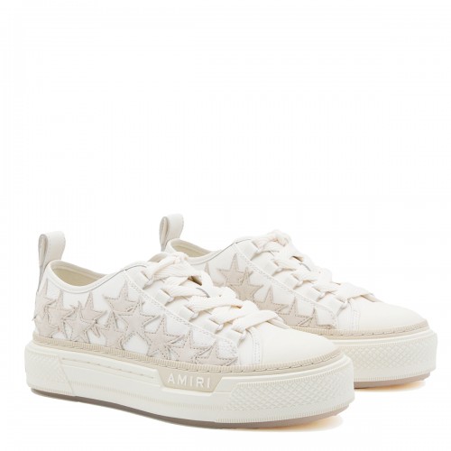 BEIGE LEATHER STARS COURT... 2