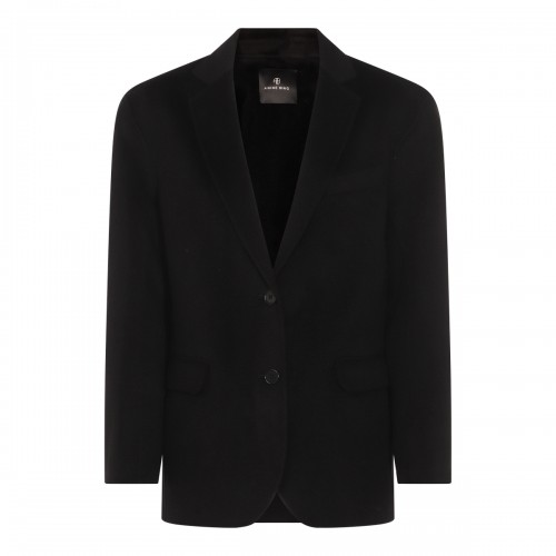 BLACK WOOL QUINN BLAZER