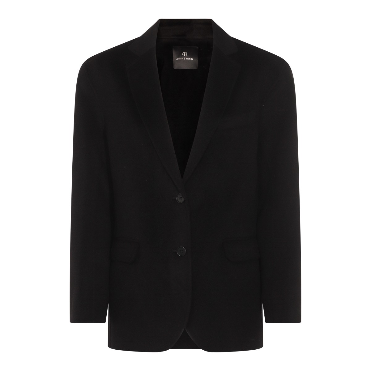 BLACK WOOL QUINN BLAZER