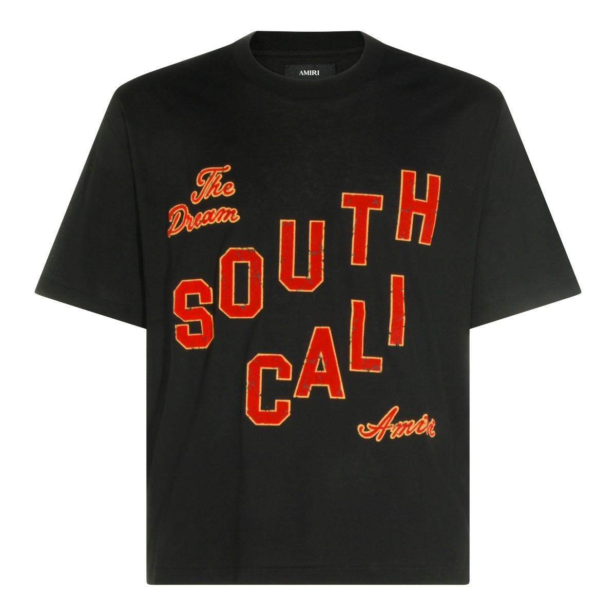 BLACK COTTON T-SHIRT