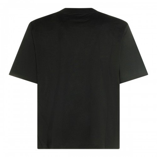 BLACK COTTON T-SHIRT