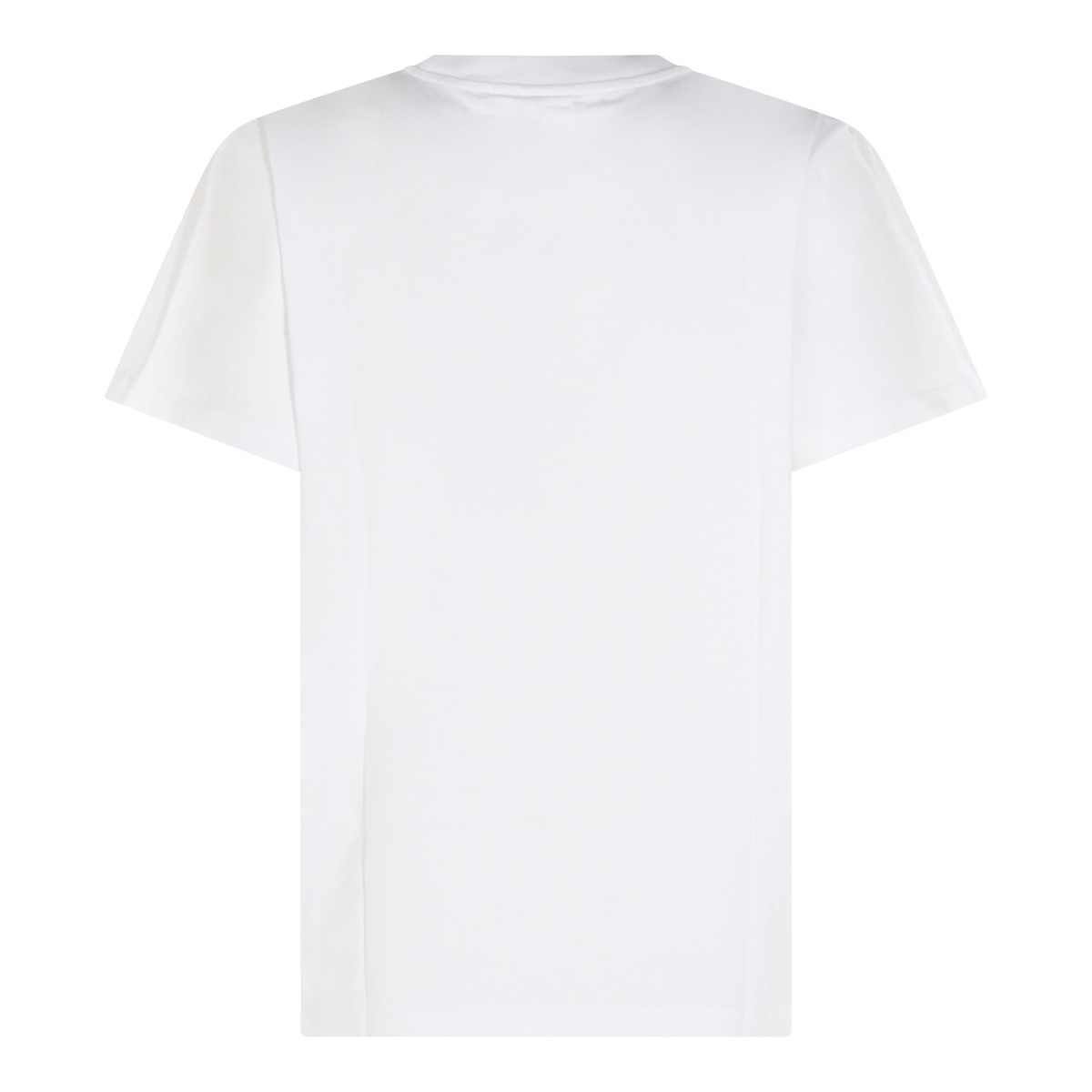 WHITE COTTON T-SHIRT