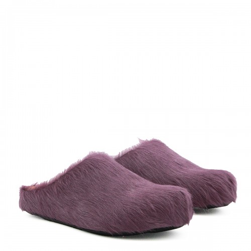 LILAC LEATHER FLATS 2
