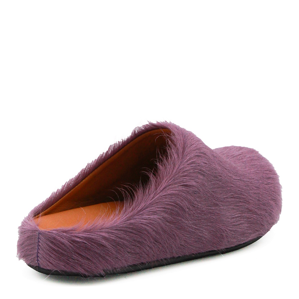 LILAC LEATHER FLATS