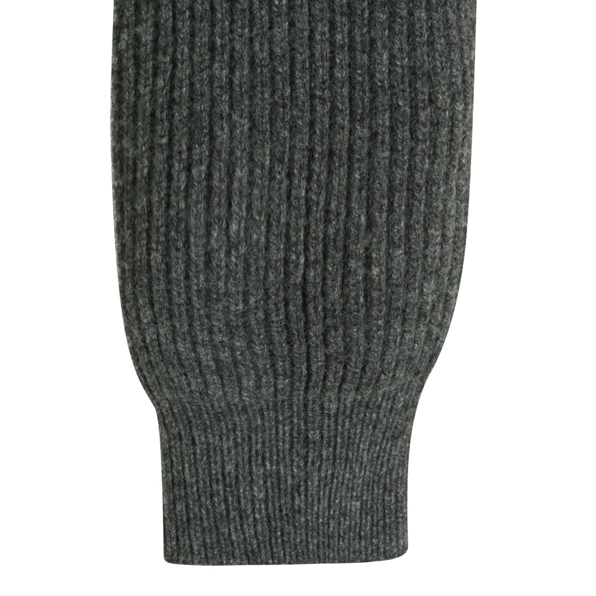 GREY WOOL KNITWEAR