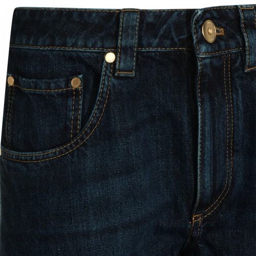 BLUE COTTON JEANS