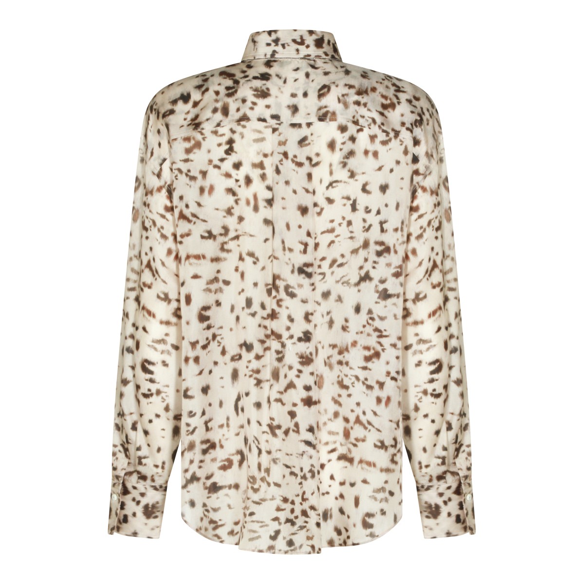 BEIGE SILK SHIRT