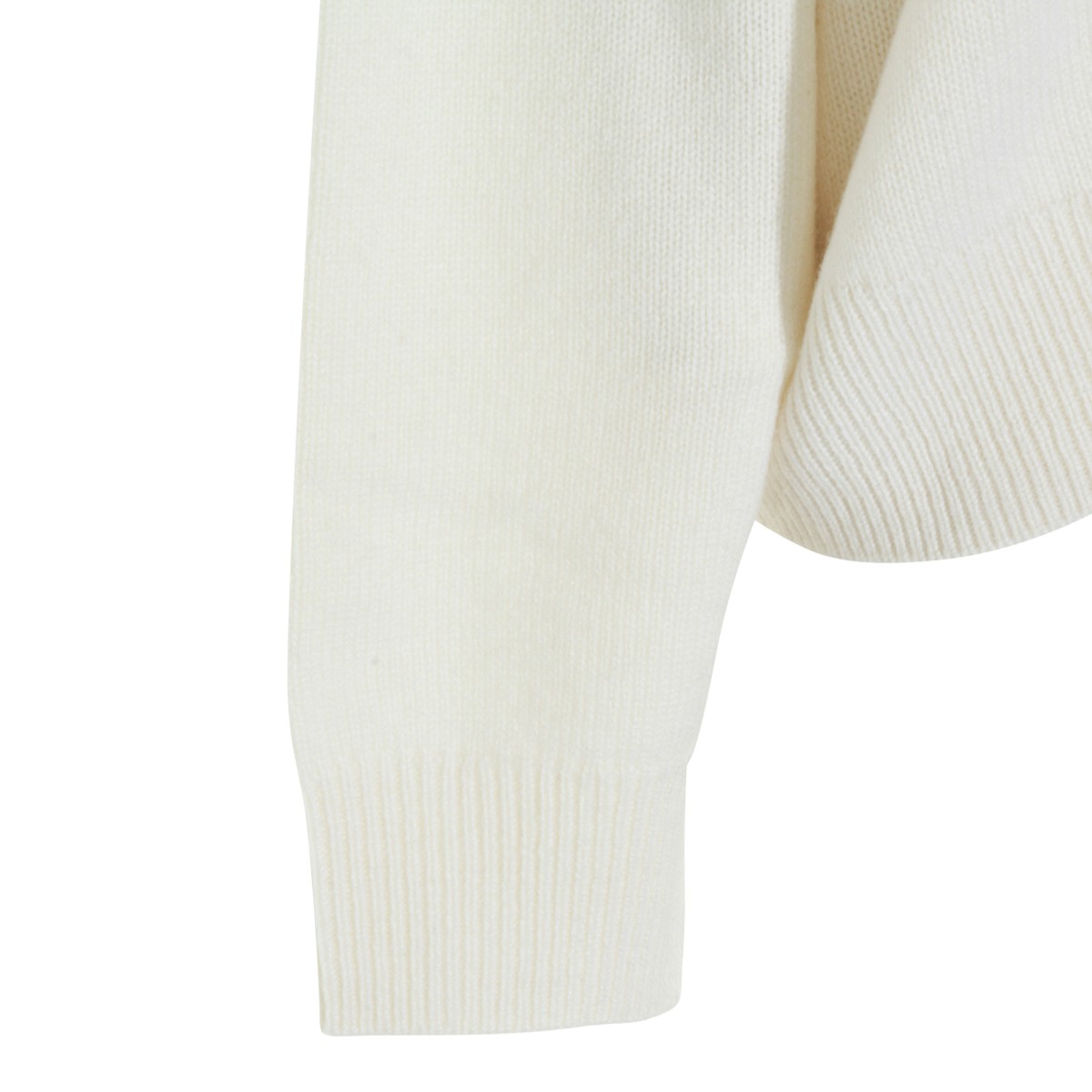 CREAM WOOL KNITWEAR