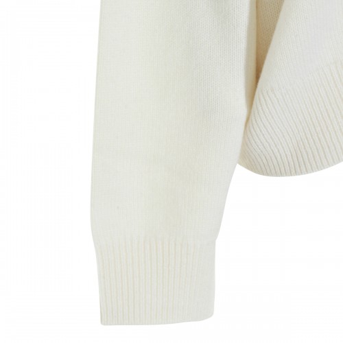 CREAM WOOL KNITWEAR