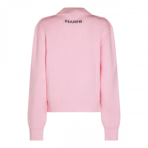 PINK WOOL KNITWEAR