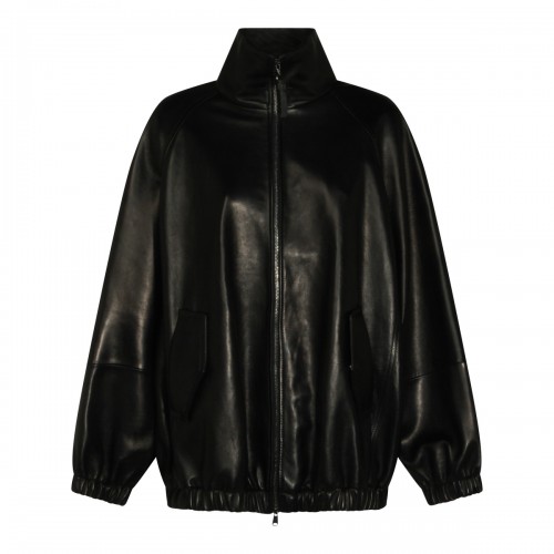 BLACK LEATHER JACKET