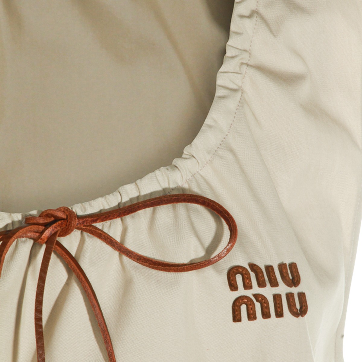WHITE COTTON DRESS
