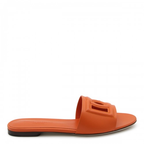 ORANGE LEATHER DG...