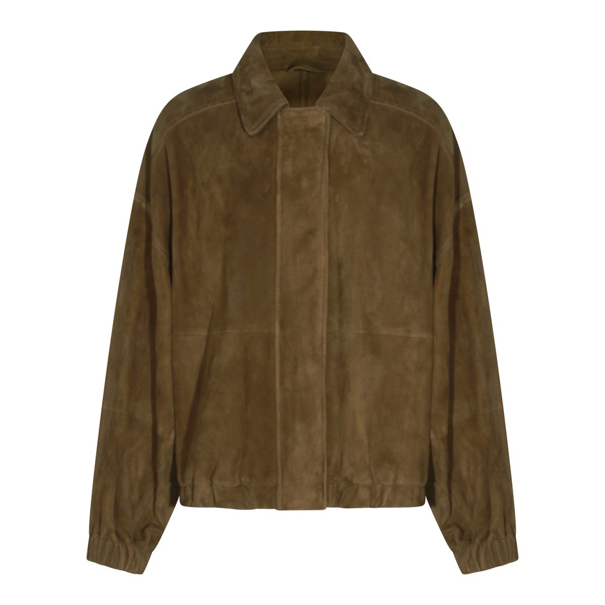 BROWN LEATHER JACKET