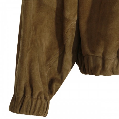 BROWN LEATHER JACKET
