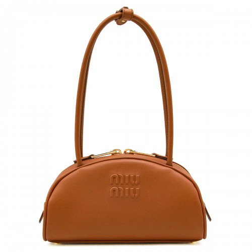 COGNAC LEATHER BEAU SHOULDER BAG