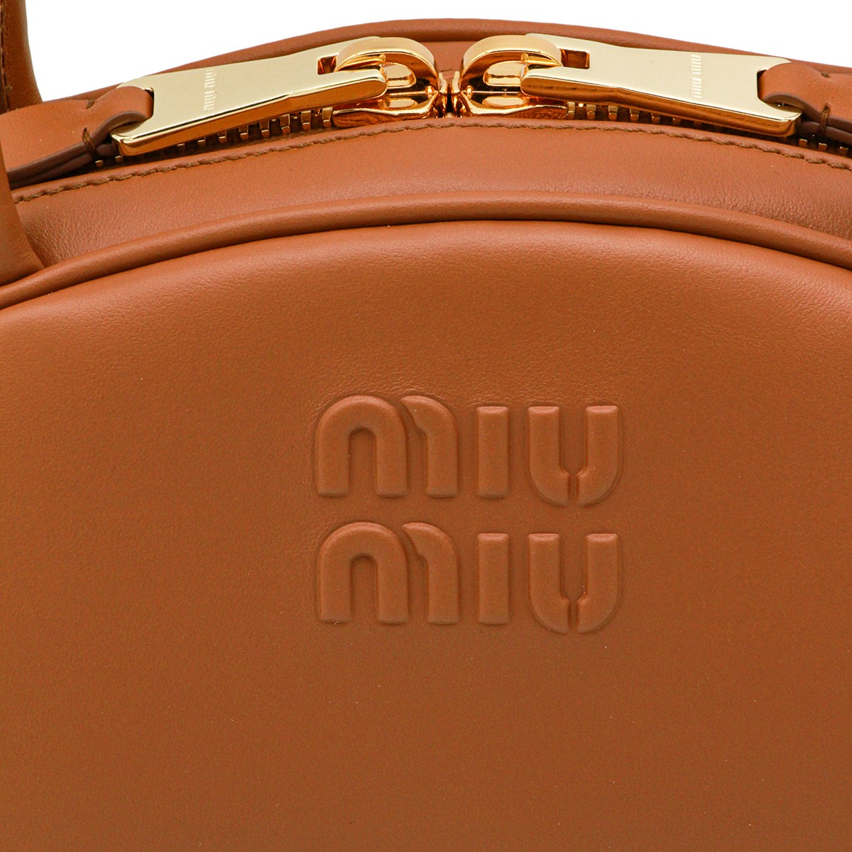 COGNAC LEATHER BEAU SHOULDER BAG