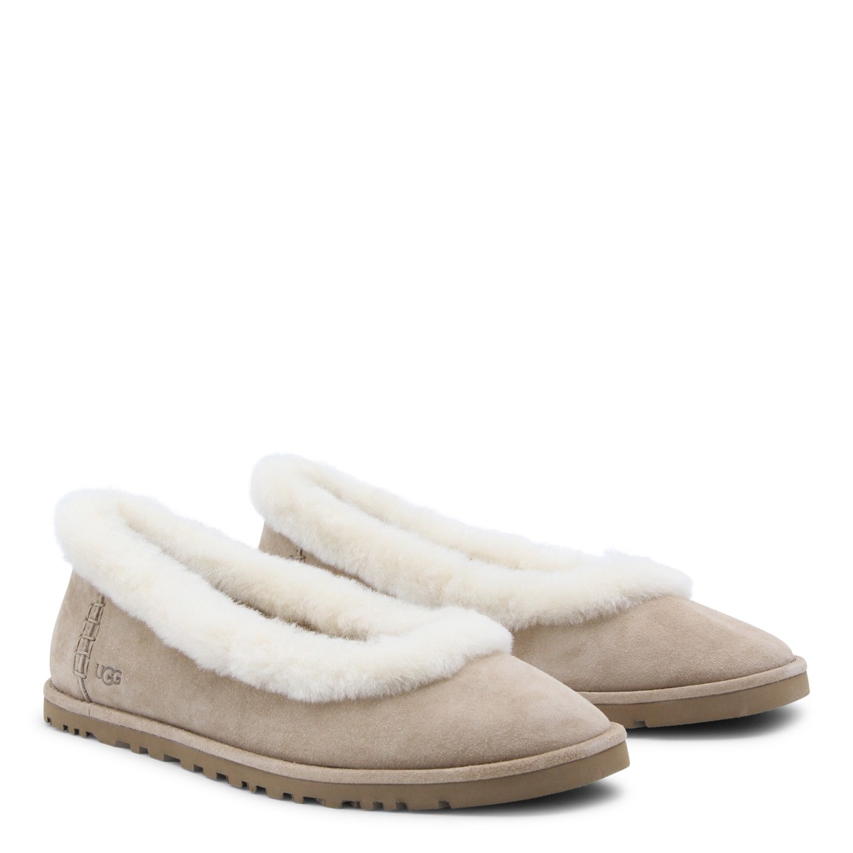SAND ZORA BALLET FLATS