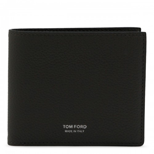 DARK GREY LEATHER WALLET