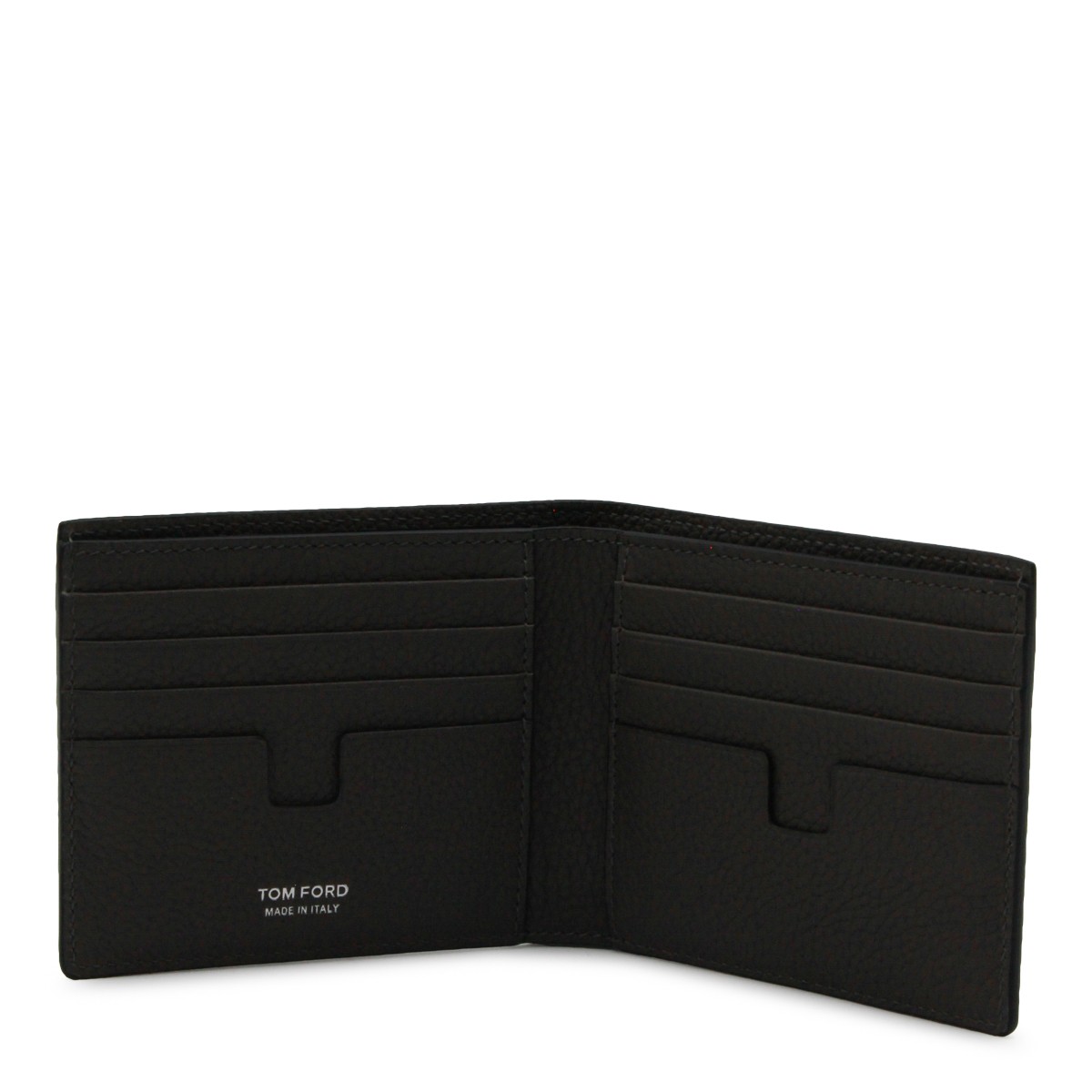 DARK GREY LEATHER WALLET