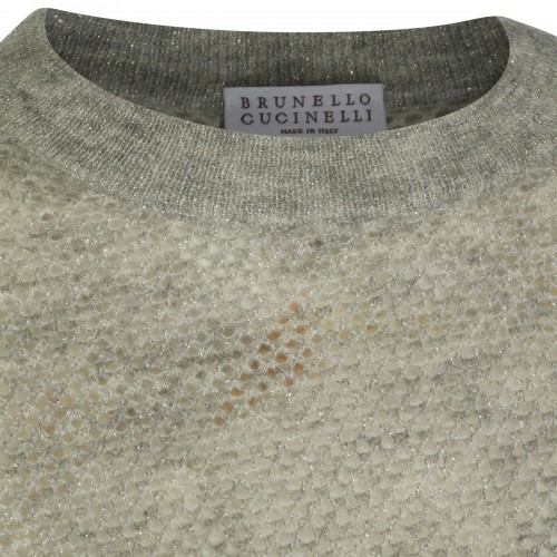 GREY WOOL KNITWEAR