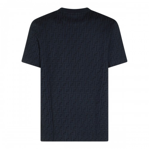 BLUE COTTON T-SHIRT