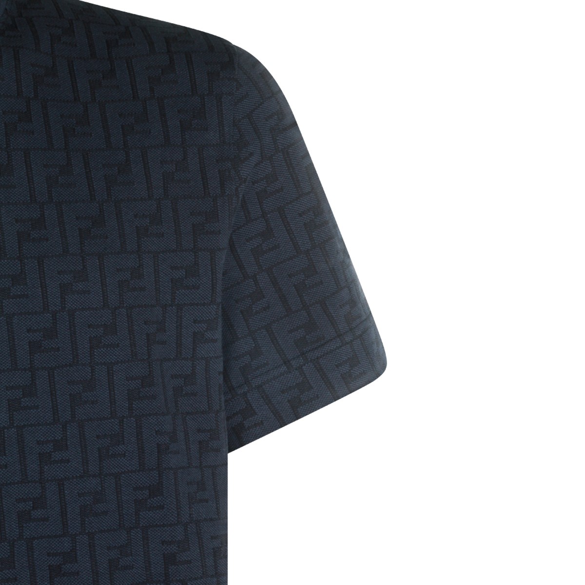 BLUE COTTON T-SHIRT