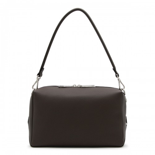 DARK BROWN LEATHER LUI...