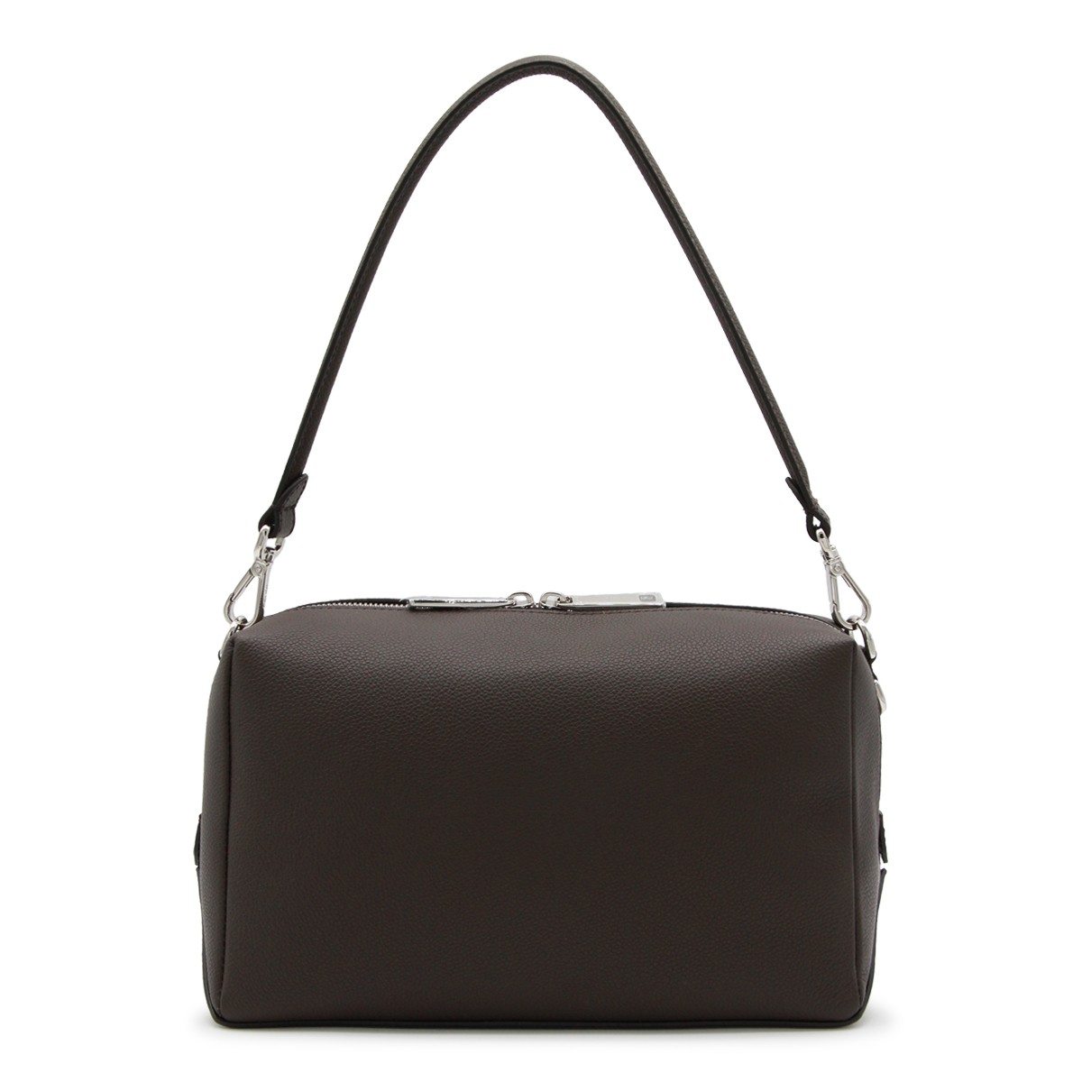 DARK BROWN LEATHER LUI MEDIUM...