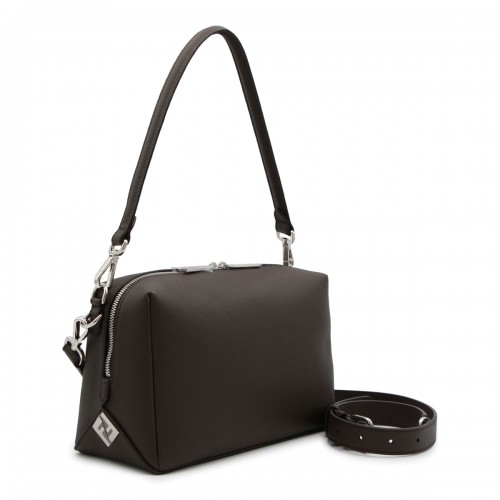 DARK BROWN LEATHER LUI... 2