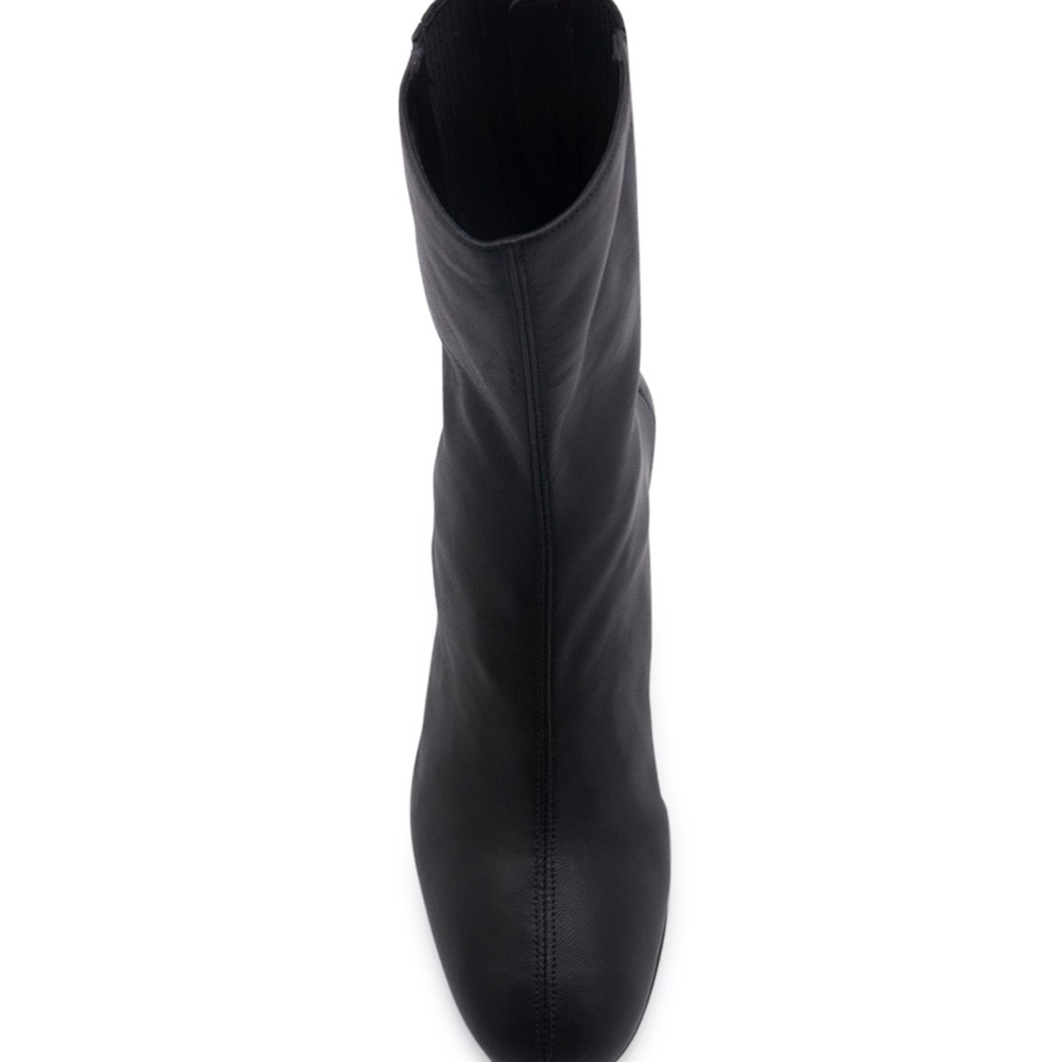 BLACK LEATHER SAINT HONORE BOOTS