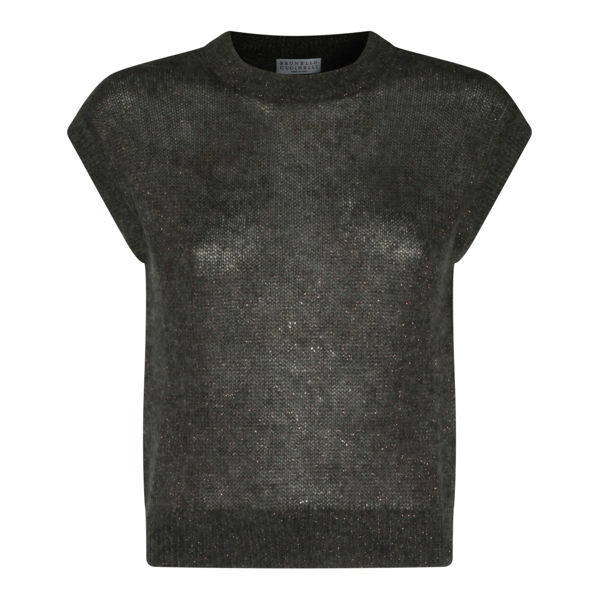 DARK GREY WOOL KNITWEAR