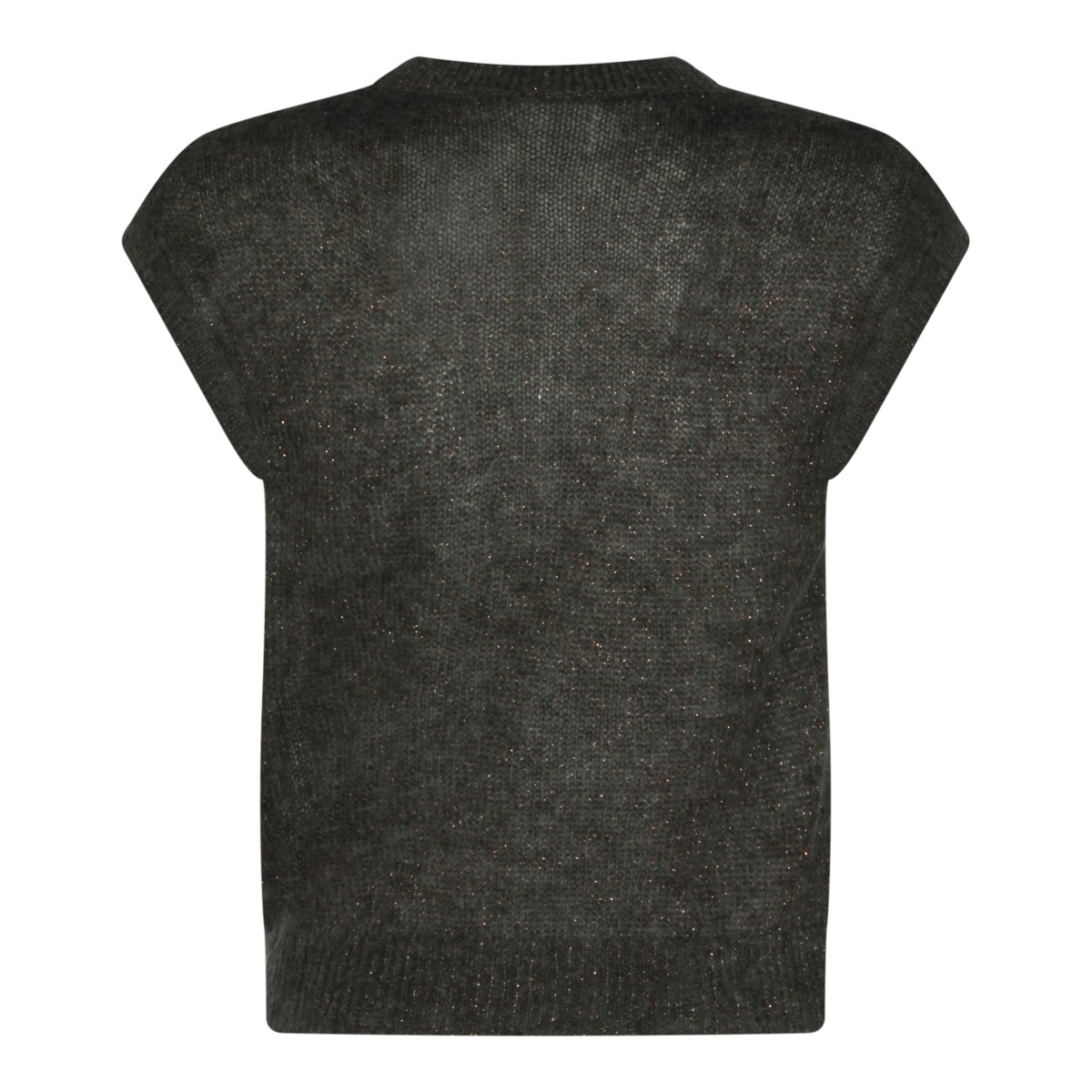DARK GREY WOOL KNITWEAR