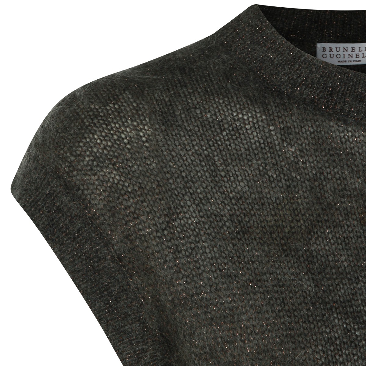 DARK GREY WOOL KNITWEAR