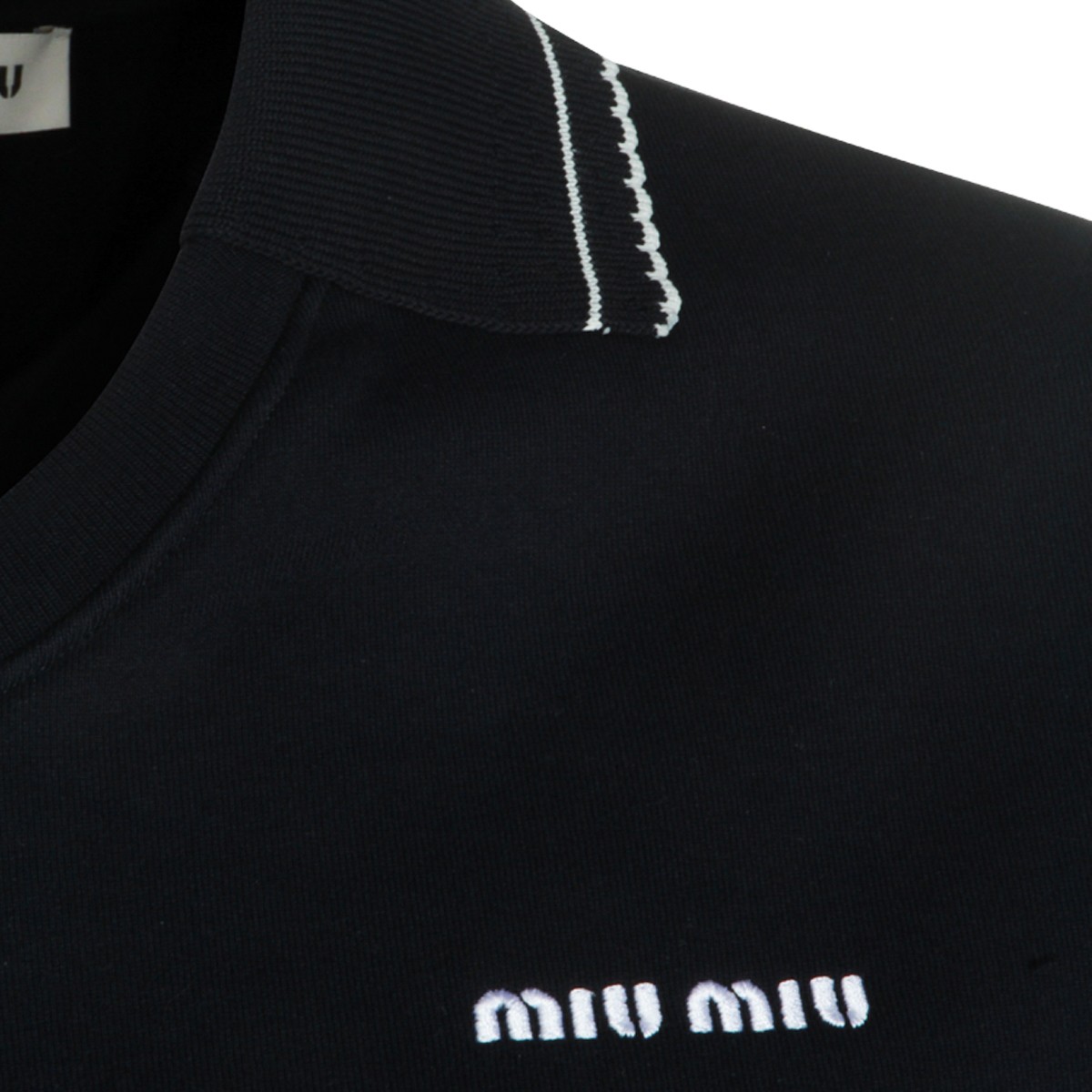 BLUE COTTON SWEATSHIRT