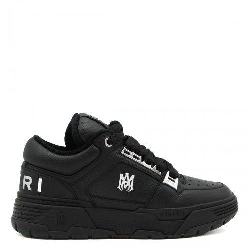 BLACK LEATHER METALLIC MA-1...