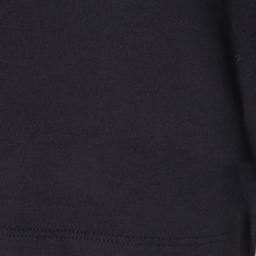 BLACK WHITE AND NAVY COTTON T-SHIRTS
