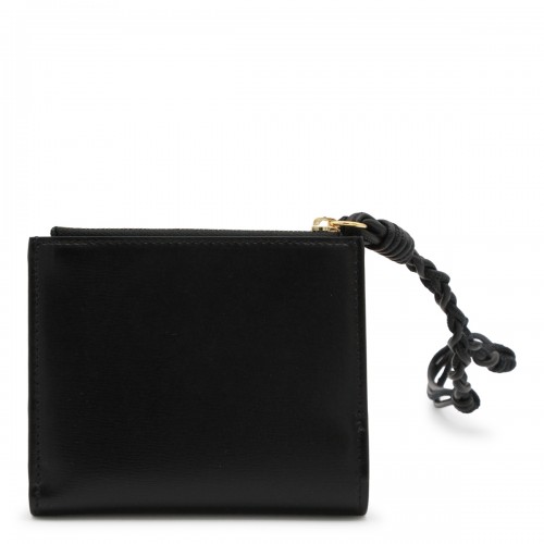 BLACK LEATHER WALLET