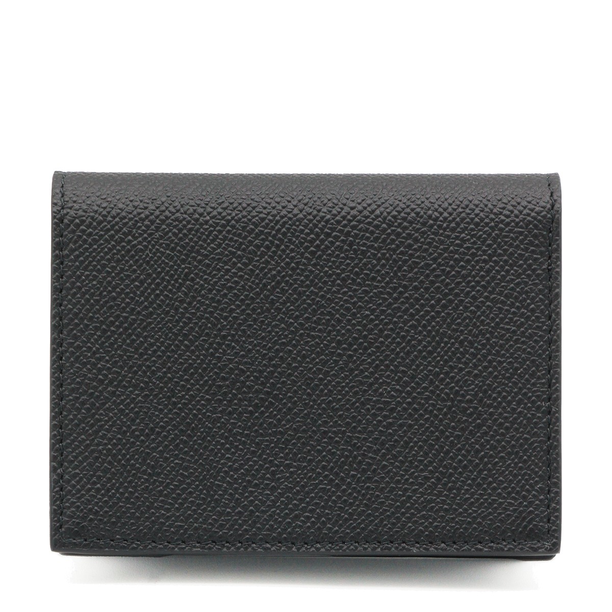 BLACK LEATHER CARD HOLDER