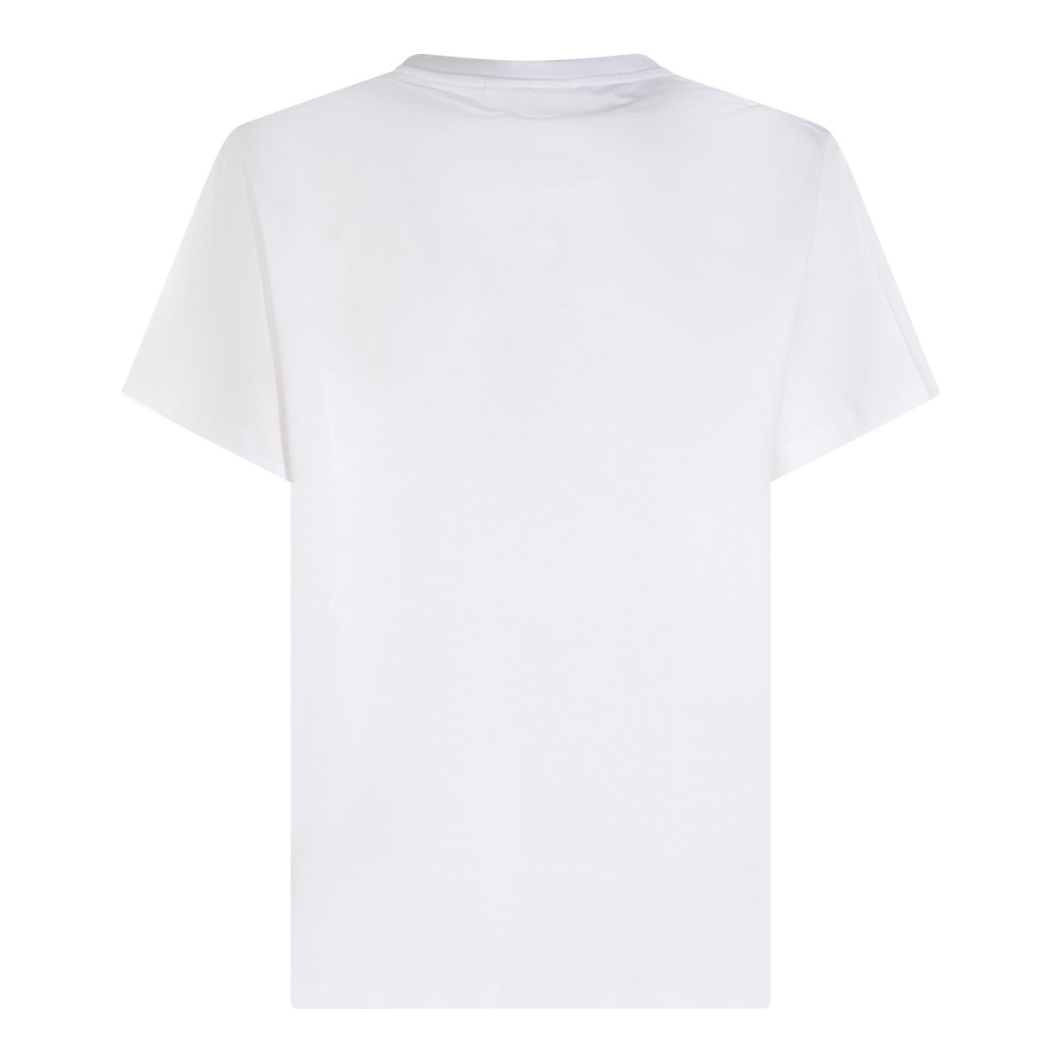 WHITE COTTON T-SHIRT