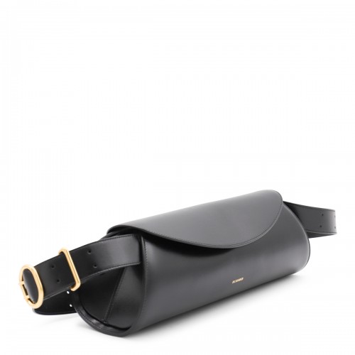 BLACK LEATHER CANNOLO BIG... 2