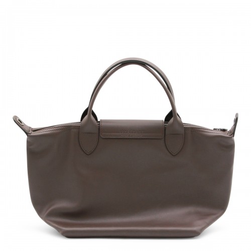 BROWN LEATHER LE PLIAGE ENERGY S TOTE