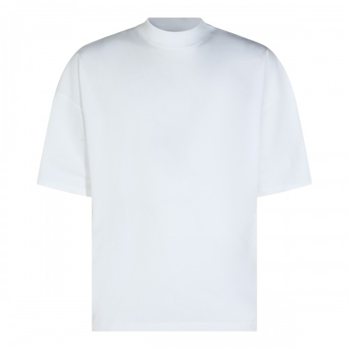 WHITE COTTON T-SHIRT
