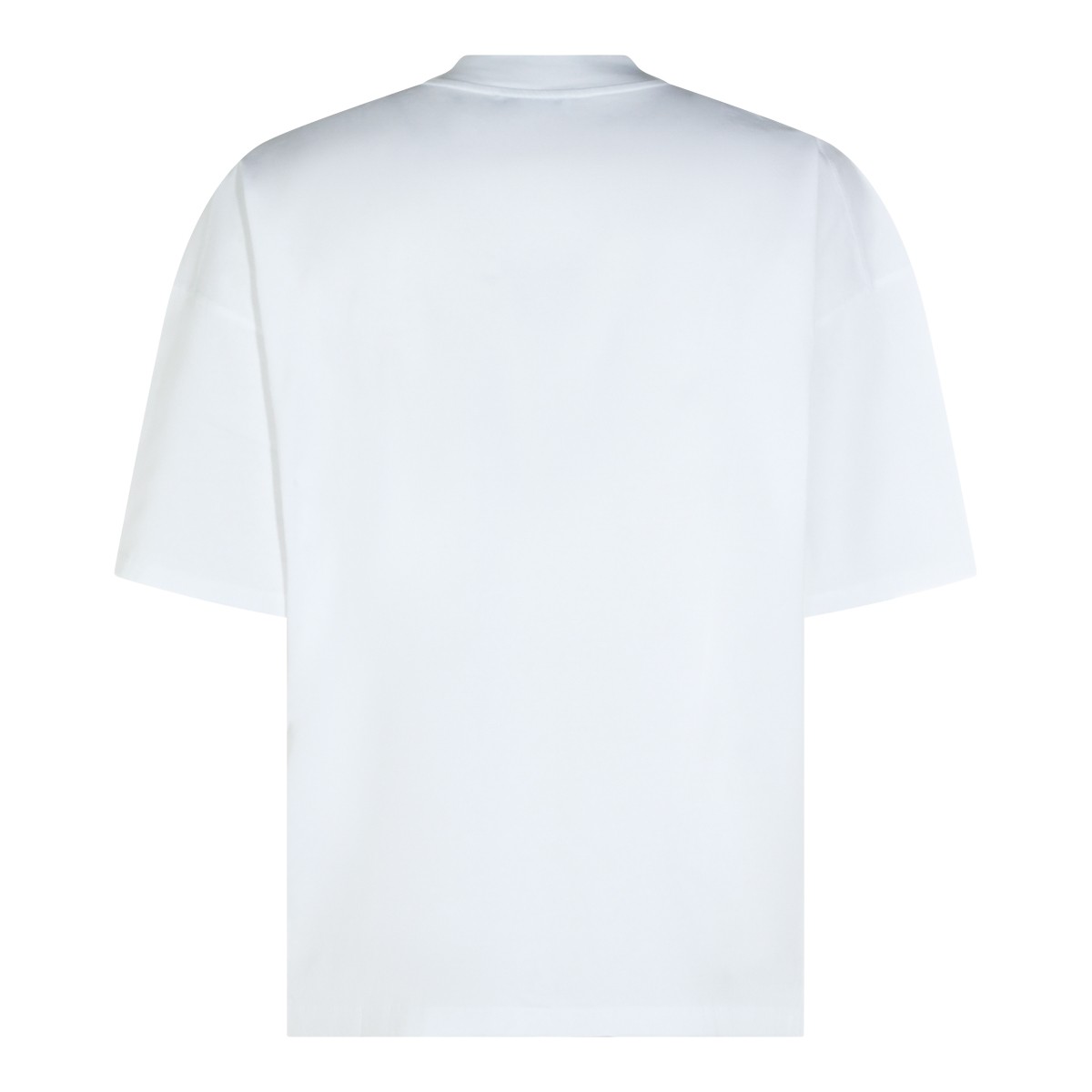 WHITE COTTON T-SHIRT