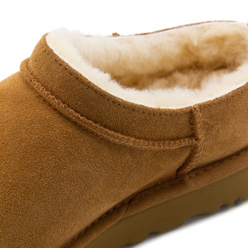 CAMEL LEATHER FLATS