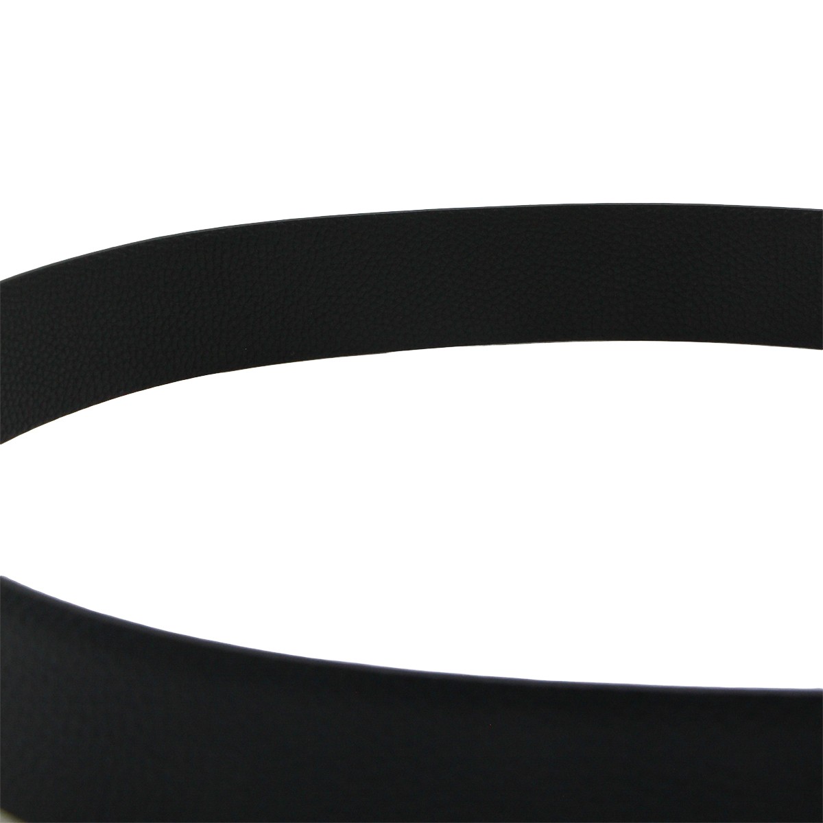 BLACK AND NAVY LEATHER BELT