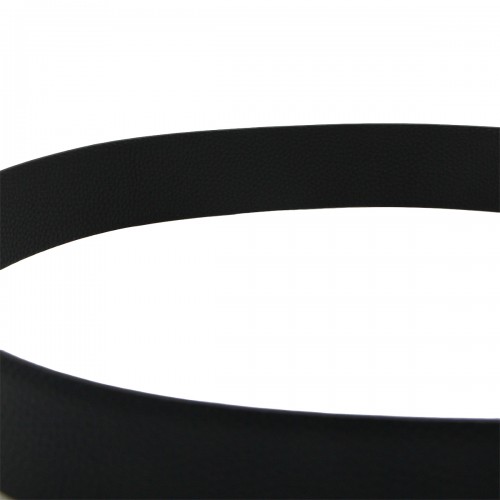 BLACK AND NAVY LEATHER BELT