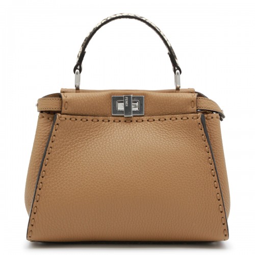 BEIGE LEATHER PEKABOO ISEEU...